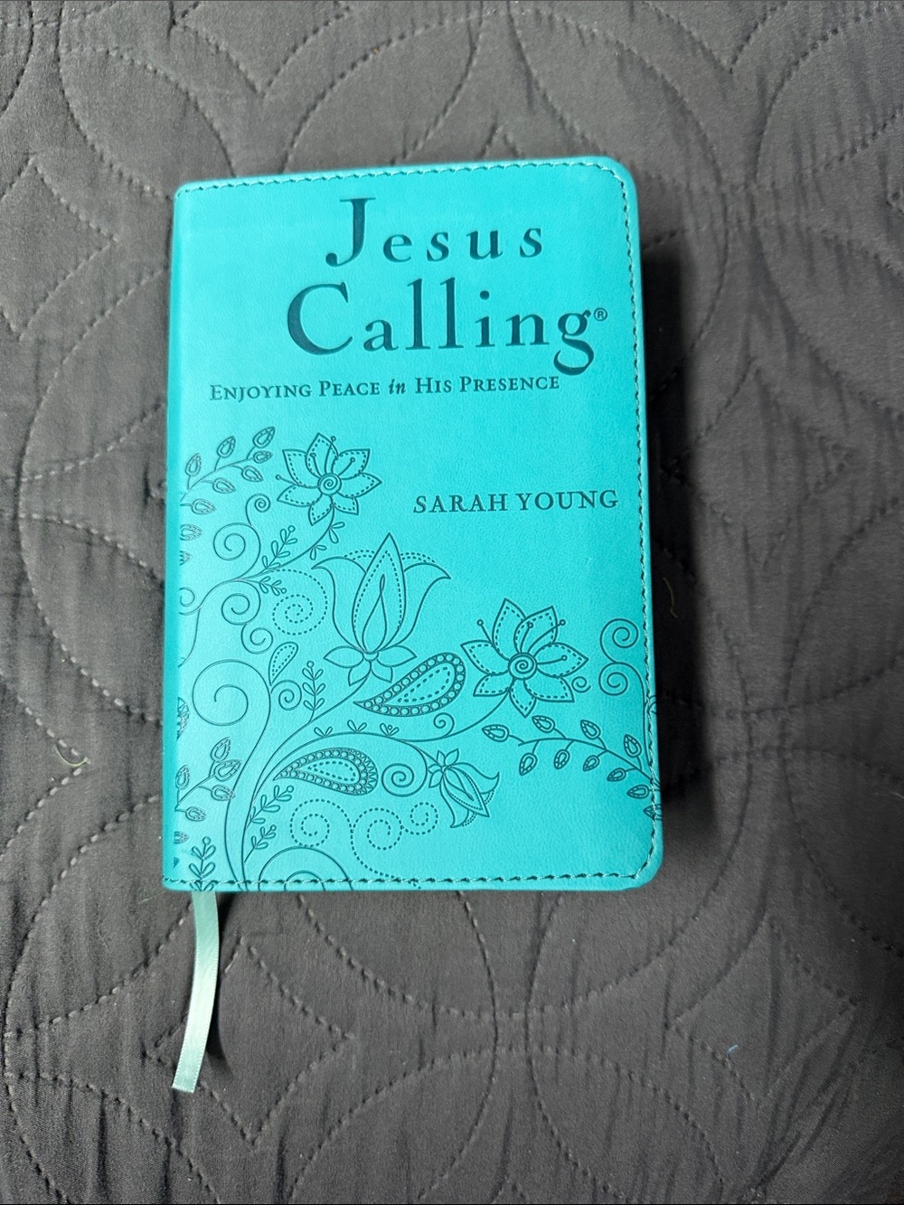 Turquoise Devotional Cover by